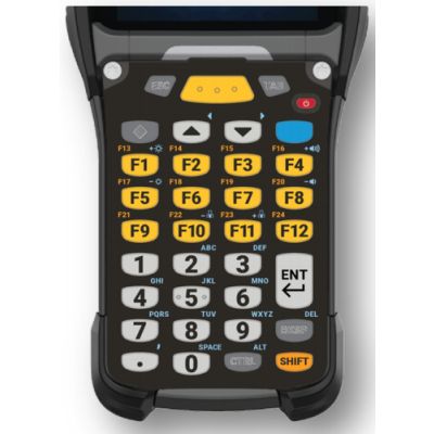 Zebra KYPD-MC9334FNR-01 Tastatur für Mobilgeräte Schwarz, Grau, Gelb Alphanumerische Englisch