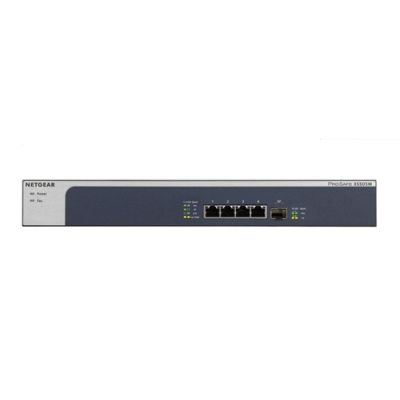 NETGEAR XS505M Unmanaged 10G Ethernet (100/1000/10000) Grau, Silber