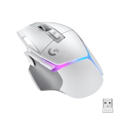 Logitech G G502 X Plus Maus rechts RF Wireless Optisch 25600 DPI