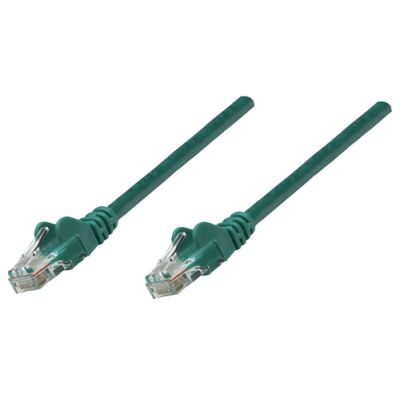Intellinet Premium Netzwerkkabel, Cat6a, S/FTP, 100% Kupfer, Cat6a-zertifiziert, LS0H, RJ45-Stecker/RJ45-Stecker, 20,0 m, grün