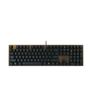 CHERRY KC 200 MX Tastatur USB QWERTY Englisch Schwarz, Bronze