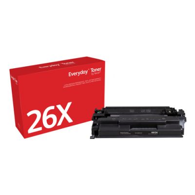 Everyday ™ Schwarz Toner von Xerox, kompatibel mit HP 26A (CF226A/ CRG-052), Standardkapazität