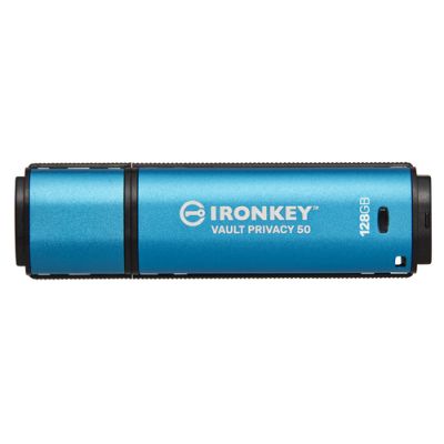 Kingston Technology IronKey 128GB Vault Privacy 50 AES-256 verschlüsselter, FIPS 197