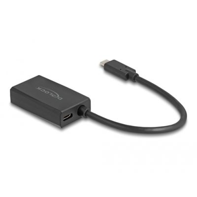 DeLOCK 61058 Videokabel-Adapter 0,15 m USB Typ-C HDMI Schwarz