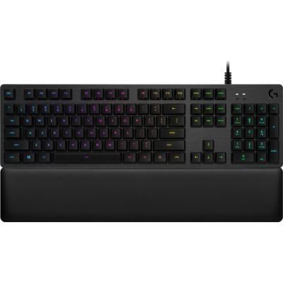 Logitech G G513 CARBON LIGHTSYNC RGB Mechanical Gaming Keyboard, GX Brown Tastatur USB QWERTY Englisch Karbon