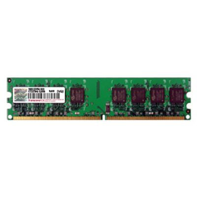 Transcend 1GB DDR2-800/PC6400 240-pin DIMM 5-5-5 - 128Mx8 Speichermodul DDR 400 MHz