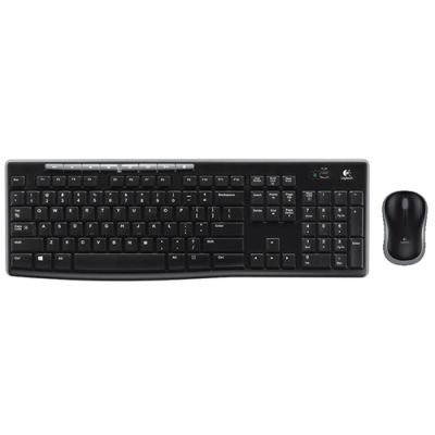 Logitech Wireless Combo MK270 Tastatur Maus enthalten RF Wireless QWERTZ Ungarisch Schwarz
