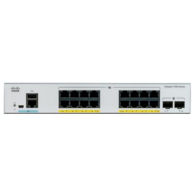 Cisco C1000-16T-E-2G-L Managed L2 Gigabit Ethernet (10/100/1000) Grau