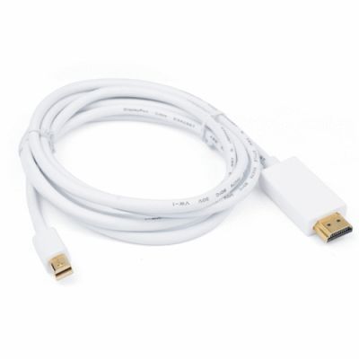 M-Cab DisplayPort 1.2 mini - HDMI Anschlusskabel, St/St, 1m, weiß