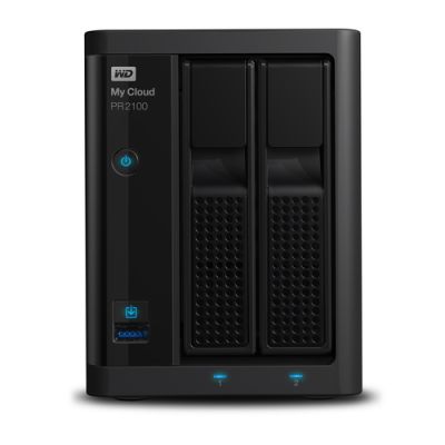Western Digital My Cloud PR2100 NAS Desktop Ethernet/LAN Schwarz N3710