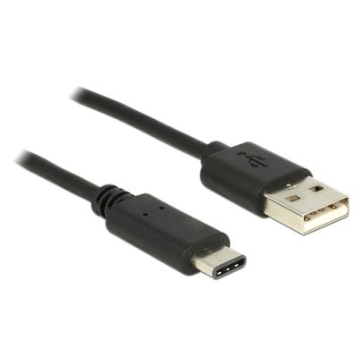 DeLOCK 83600 USB Kabel 1 m USB 2.0 USB C USB A Schwarz