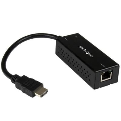 StarTech.com Kompakter HDBaseT Transmitter - HDMI über Cat5 - USB Powered - bis zu 4K