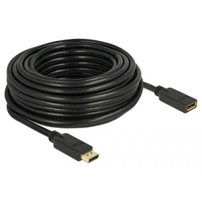 DeLOCK 84908 DisplayPort-Kabel 15 m Schwarz