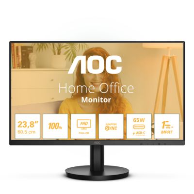 AOC 24B3CA2 Computerbildschirm 60,5 cm (23.8") 1920 x 1080 Pixel Full HD LED Schwarz