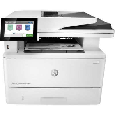 HP LaserJet Enterprise M430f MFP, Schwarzweiß, Drucker für Kleine & mittelständische Unternehmen, Drucken, Kopieren, Scannen, Faxen, ADF für 50 Blatt; Beidseitiger Druck; Beidseitiges Scannen; Drucken über den USB-Anschluss vorn; Kompakte Größe; Energ