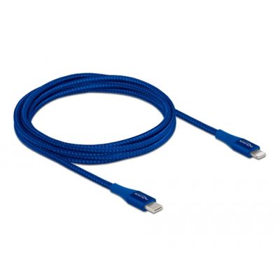 DeLOCK 85417 Lightning-Kabel 2 m Blau