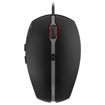 CHERRY GENTIX 4K Kabelgebundene Maus, Schwarz, USB